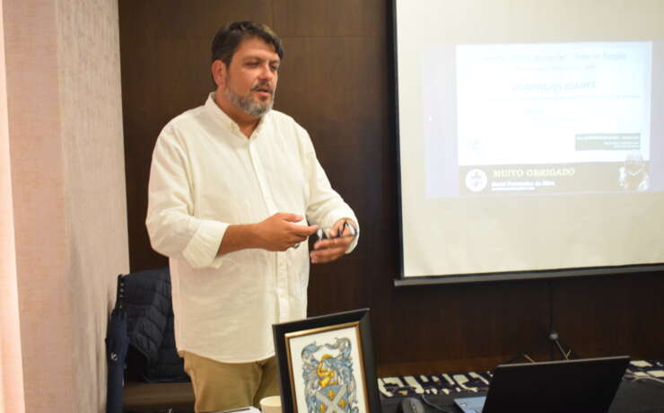 JANTAR-TERTÚLIA DE OUTUBRO COM TNT:DAVID FERNANDES APRESENTOU TEMA SOBRE A CAPELA DOS FERREIROS, EM OLIVEIRA DO HOSPITAL