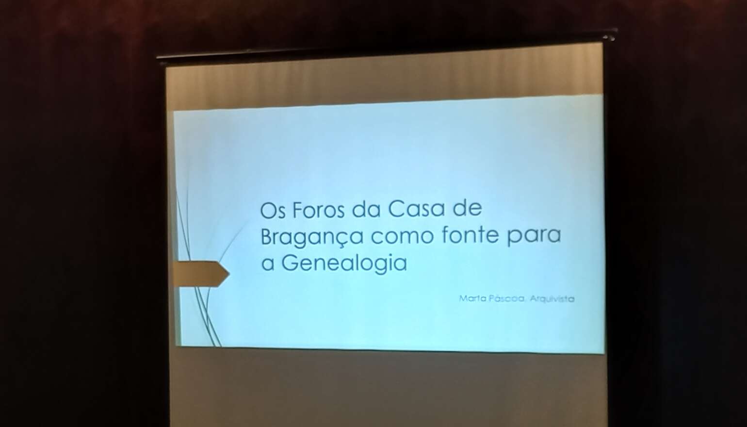 Jantar-Tertúlia de Fevereiro com TnT: Documentação da Casa de Bragança como fonte genealógica